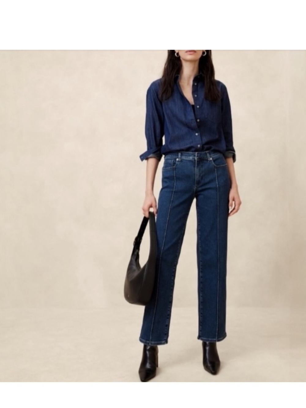 Banana Republic Jeans Womens 31 12 Vintage Stretch Trouser New